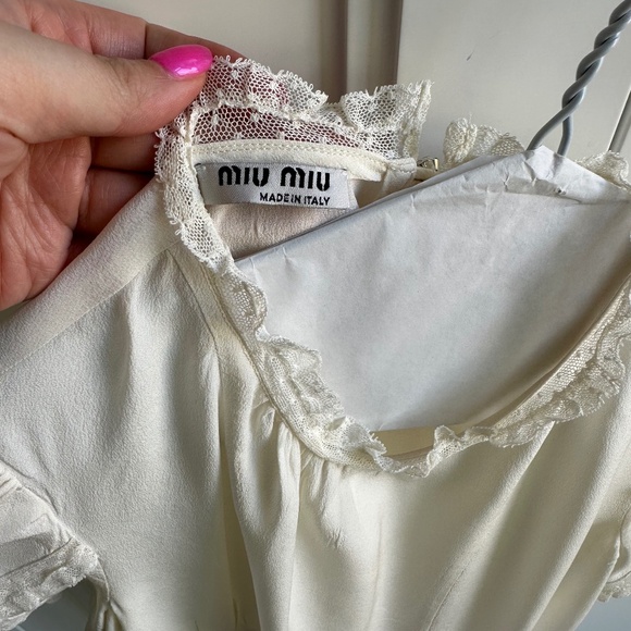 Miu Miu Blouse Size 38 - Picture 3 of 5